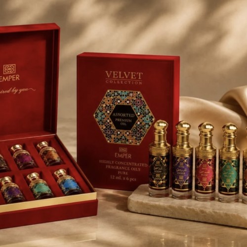 The Velvet Collection -  6 X 12ml Unisex Fragrances
