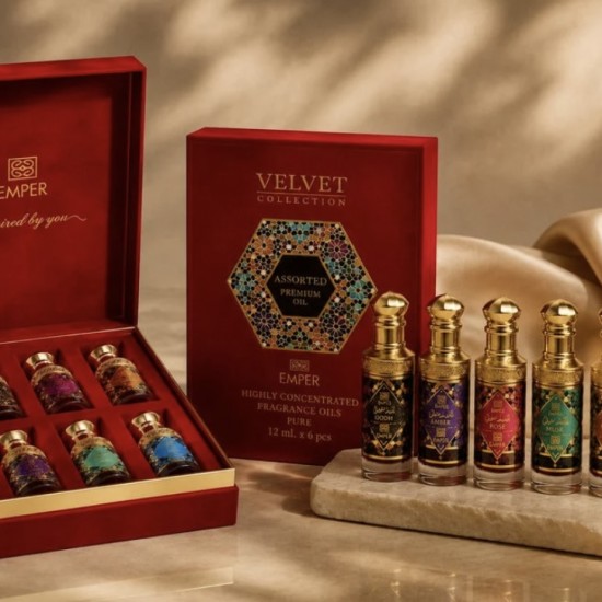The Velvet Collection -  6 X 12ml Unisex Fragrances