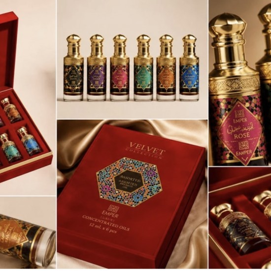 The Velvet Collection -  6 X 12ml Unisex Fragrances