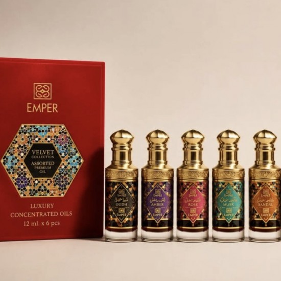 The Velvet Collection -  6 X 12ml Unisex Fragrances