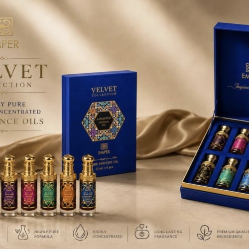 The Velvet Collection - 6 x 12 fragrances