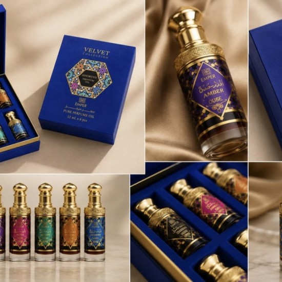 The Velvet Collection - 6 x 12 fragrances