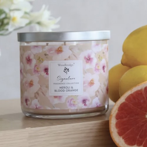 Neroli & Blood Orange 3 wick candle 410g